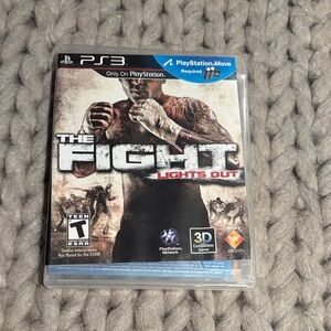 The Fight: Lights Out for PS3 - Gray Cover